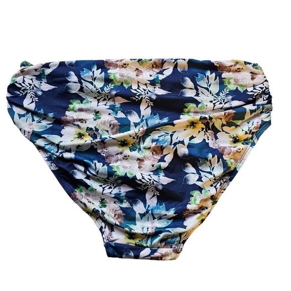 Floral Blue Bikini Set - Picture 2 of 9